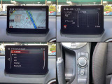 ナビやオーディオ、ご自身の運転記録やメンテナンスログを表示する「マツダコネクト」を搭載。人間工学に基づき、自然な位置に搭載されております。もちろんBluetooth等のオーディオにも対応しております。