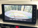 【バックカメラ】駐車時に後方がリアルタイム映像で確認できます。大型商業施設や立体駐車場での駐車時や、夜間のバック時に大活躍!運転スキルに関わらず、今や必須となった装備のひとつです!