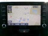標準装備のディスプレイオーディオ付きです。ナビゲーション機能を装備しています。