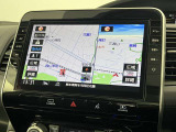 日産オリジナルナビゲーションシステム。TV・CD・DVD再生・Bluetooth接続可能です。