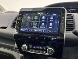 日産オリジナルナビゲーションシステム。TV・CD・DVD再生・Bluetooth接続可能です。