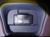 【電源コンセント】AC100V/1500W又はAC100V/100W非常時に大変役立ちます。