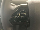 ステアリングスイッチは目線を大きく外すことなく操作できるので安全です(オ-ディオ)