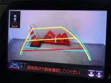 バックガイドモニターを装備しています、車庫入れもラクラクです。