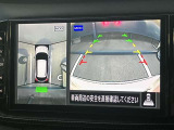 アラウンドビューモニター装備!空から見ているような映像によって不慣れな場所での車庫入れや縦列駐車等はもちろん狭い道でのすれ違いも安心♪