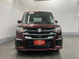令和7年式 ソリオ HYBRID MX 全方位モニターナビ メロウディープレッドパール