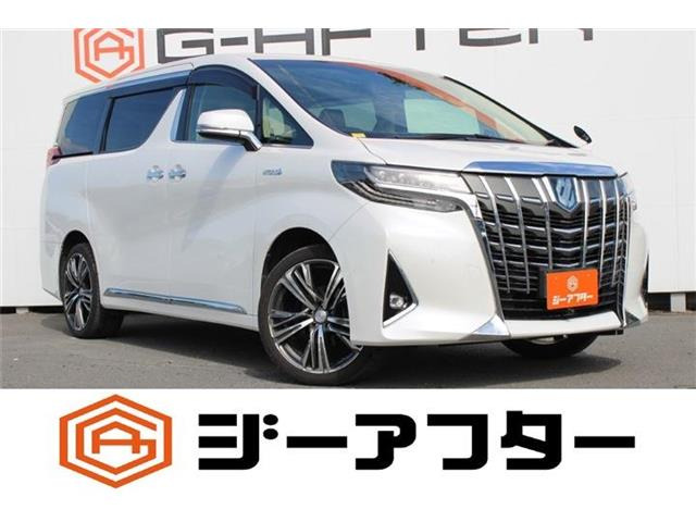 アルファード ハイブリッド 2.5 G E-Four 4WD 禁煙車 純正10.5インチナビ フルセグTV