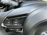 ステアリングにオーディオコントロールが付いてます♪