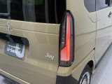 視認性がいいテールランプ。後続車にも存在をアピール。