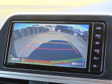 車庫入れもお任せのバックカメラ付き!