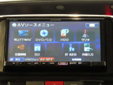 ナビのソースメニュー画面です