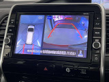 上から丸見えアラウンドビューモニター付きです。