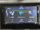 ケンウッド製ナビです。クリアな画質を楽しんでいただけるフルセグ地デジTVなどほどの機能が満載です。
