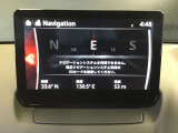 ナビゲーションのマップ画面です!付属のナビ用SDカードを購入いただければナビが使えます