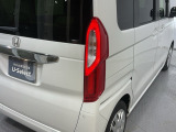 視認性がいいテールランプ。後続車にも存在をアピール。