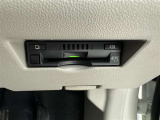 ETC車載器付きです。高速道路の料金所もスムーズに通過できます。