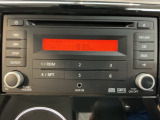 CDプレーヤー搭載で、ドライブ中もお気に入りの音楽を楽しめます。