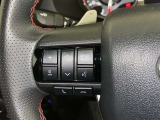 ステアリングスイッチ装備!運転しながら手元でオーディオの操作などができます。