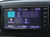 CD・ブルートゥースを使用することができます。
