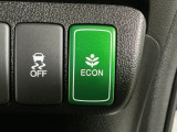 ★ECONスイッチ★ エコドライブを加速しよう!スイッチをONにすると、運転の仕方によるロスを抑え込み燃費をよくするようクルマが頑張ります(*^ー^*)燃費向上にチャレンジ♪