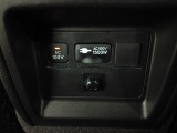 AC100V/1500W電源です。車内で家庭用電化製品が使用できるコンセントです。