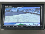 バックカメラ装着済!後退時、画面で後方の視界をサポートします。