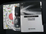 メンテナンスノート付きです。過去の整備記録を確認したり、お車の状況にあった整備をすることに役立ちます。
