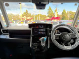 見通しのよいすっきりとした視界で、誰でも運転しやすいです。運転のしやすさは疲れにくさにも繋がりますよ♪