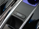 ◆「SPORT」ボタン◆走行の感触が変わります。スイッチONでエンジンがさらに元気モードに!!
