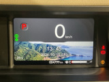 視認性の高いメーター回り。いろいろな情報も表示されます。