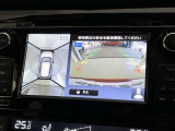 上から丸見えアラウンドビューモニター付きです。