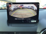 バックモニター付きです。車庫入れ駐車も安心ですね☆