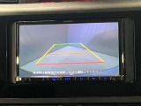バックカメラ付き、ナビゲーションの画面に映りますので駐車時に便利です