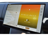 アンビエントライトが装着されていますのでその日の気分でインテリアのライトを変更できます。