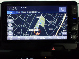 ホンダ純正ナビなのでダッシュボードにスッキリと収まっています。土地勘の無い所でも道に迷わず安心ですね!