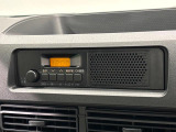 天候・交通情報収集の必需品。AM・FMラジオ付き。