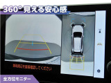フロントモニター・サイドモニター・バックモニターを使用し、車を上から見たような映像で駐車が出来ます!