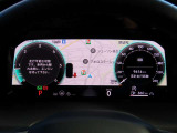 デジタルコックピットプロ。メーター部に地図も表示できます。