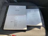 メンテナンスノート、取扱説明書、ナビ取扱説明書を完備しております。