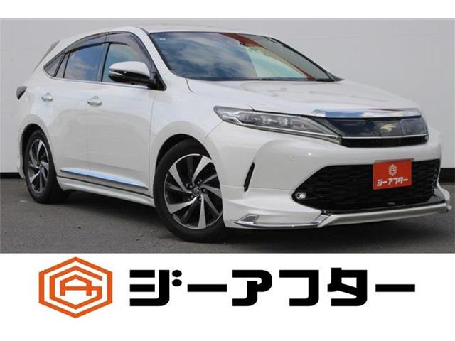 ハリアー 2.0 ターボ プレミアム 禁煙車 TRDエアロ 純正8インチナビ