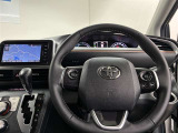 先進性と高級感あふれるコックピットを演出。誰がハンドルを握っても運転しやすい、開放的な視界が魅力です☆