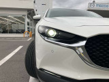 鋭く前方を照らす、LEDヘッドライト。遠くまで視界が開けることで、より安心したストレスのない走行を、提供してくれます。ライトの寿命が長いこともLEDライトの特徴です。