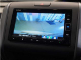 ◆バックカメラ◆リバースにするだけで映ります、後方の安全確認や、狭い駐車場での車庫入れ、雨の日や夜間など視界の悪い時に便利です!安全にバックする為には欠かせない装備です。