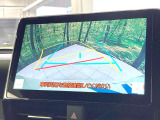 【バックカメラ】駐車時に後方がリアルタイム映像で確認できます。大型商業施設や立体駐車場での駐車時や、夜間のバック時に大活躍!運転スキルに関わらず、今や必須となった装備のひとつです!