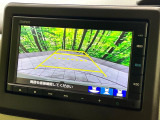 【バックカメラ】駐車時に後方がリアルタイム映像で確認できます。大型商業施設や立体駐車場での駐車時や、夜間のバック時に大活躍!運転スキルに関わらず、今や必須となった装備のひとつです!