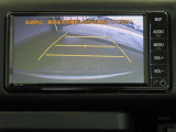 バックカメラが付いているので後方確認が非常にしやすいです。今や運転初心者も熟練者も必須装備!ついていて損はないですね♪
