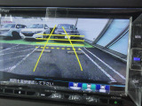 ◆◆バックカメラの画像です。ガイドラインがスムースな車庫入れをサポートいたします!車庫入れの安心感がアップしますね☆