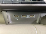 スマートフォンなどの充電に便利なUSBジャックです。