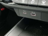 USBポートが2系統ついています。
