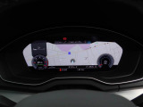 必要に応じてメーター内に地図や車両のインフォメーションなどを切り替え表示できる12.3インチバーチャルコクピット
